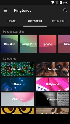 Zedge screenshot 1