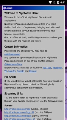 Nightwave Plaza screenshot 1