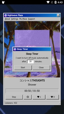 Nightwave Plaza screenshot 1