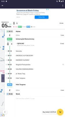 jakdojade.pl screenshot 1