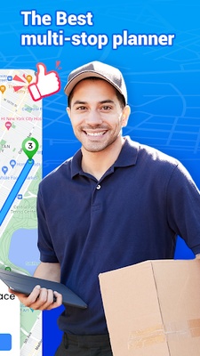 GPS - Multi-Stop Route Planner screenshot 1