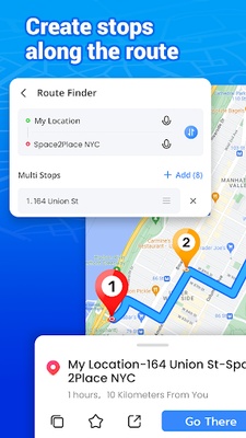 GPS - Multi-Stop Route Planner screenshot 1