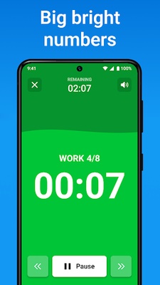 Interval Timer: Tabata Workout screenshot 1