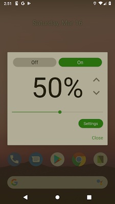 Bluelight Filter Lite screenshot 1