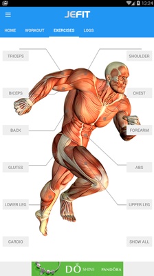JEFIT screenshot 1