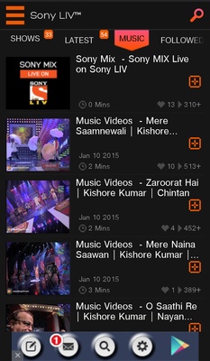 Sony LIV screenshot 1