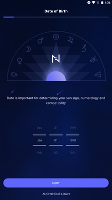 Nebula screenshot 1