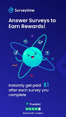Surveytime - Paid surveys screenshot 1