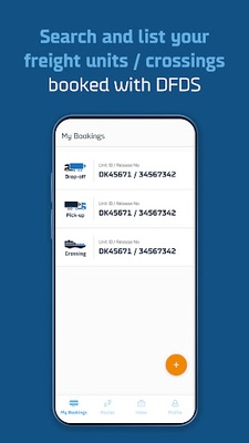 DFDS screenshot 1
