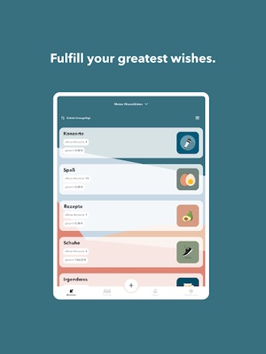 Wishlists screenshot 1