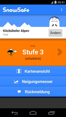 SnowSafe screenshot 1