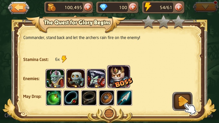 Heroes Legend: Idle Battle War screenshot 1