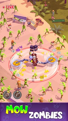 Chill And Kill: Zombie Idle screenshot 1
