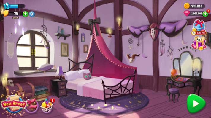 Merge Witch : Magic Story screenshot 1