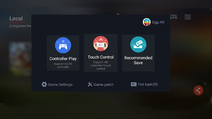 Egg NS Emulator (NXTeam) screenshot 1
