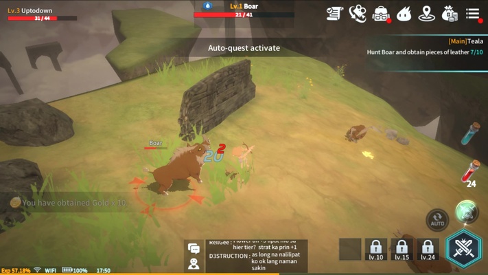 TeeTINY Online: Tower of Despair screenshot 1