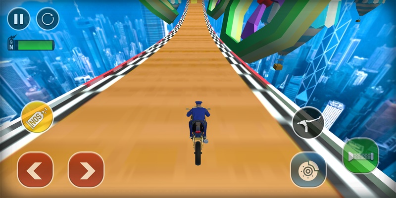 Police Bike Stunts Games screenshot 1