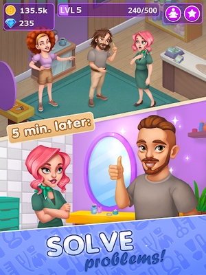 Beauty Tycoon: Hollywood Story screenshot 1