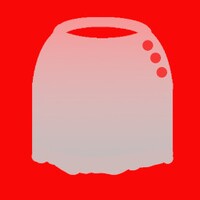 Pencil skirt icon