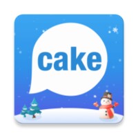 Icono de cake live stream video chat