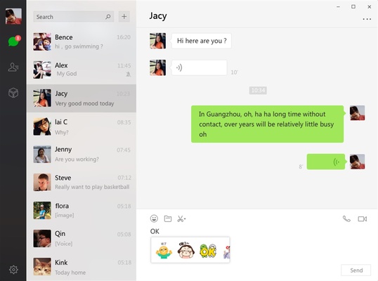 WeChat screenshot 1