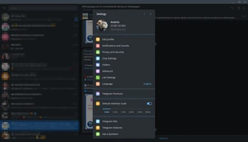 Telegram Desktop screenshot 1