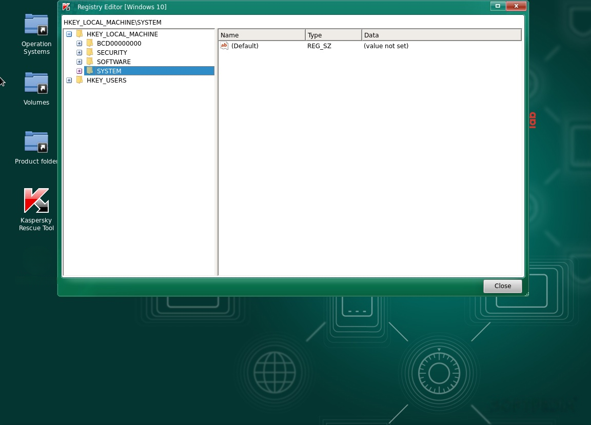 Kaspersky Rescue Disk screenshot 1