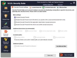 S.O.S Security Suite screenshot 1