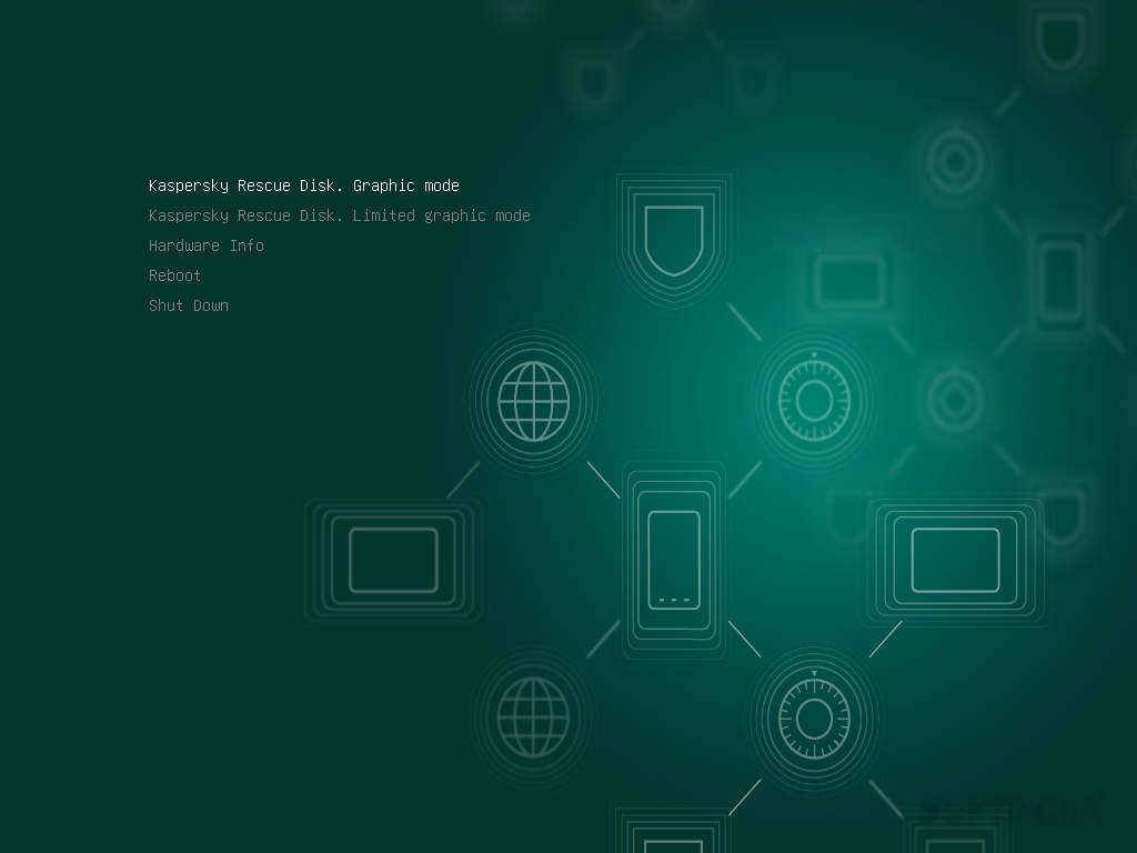Kaspersky Rescue Disk screenshot 1