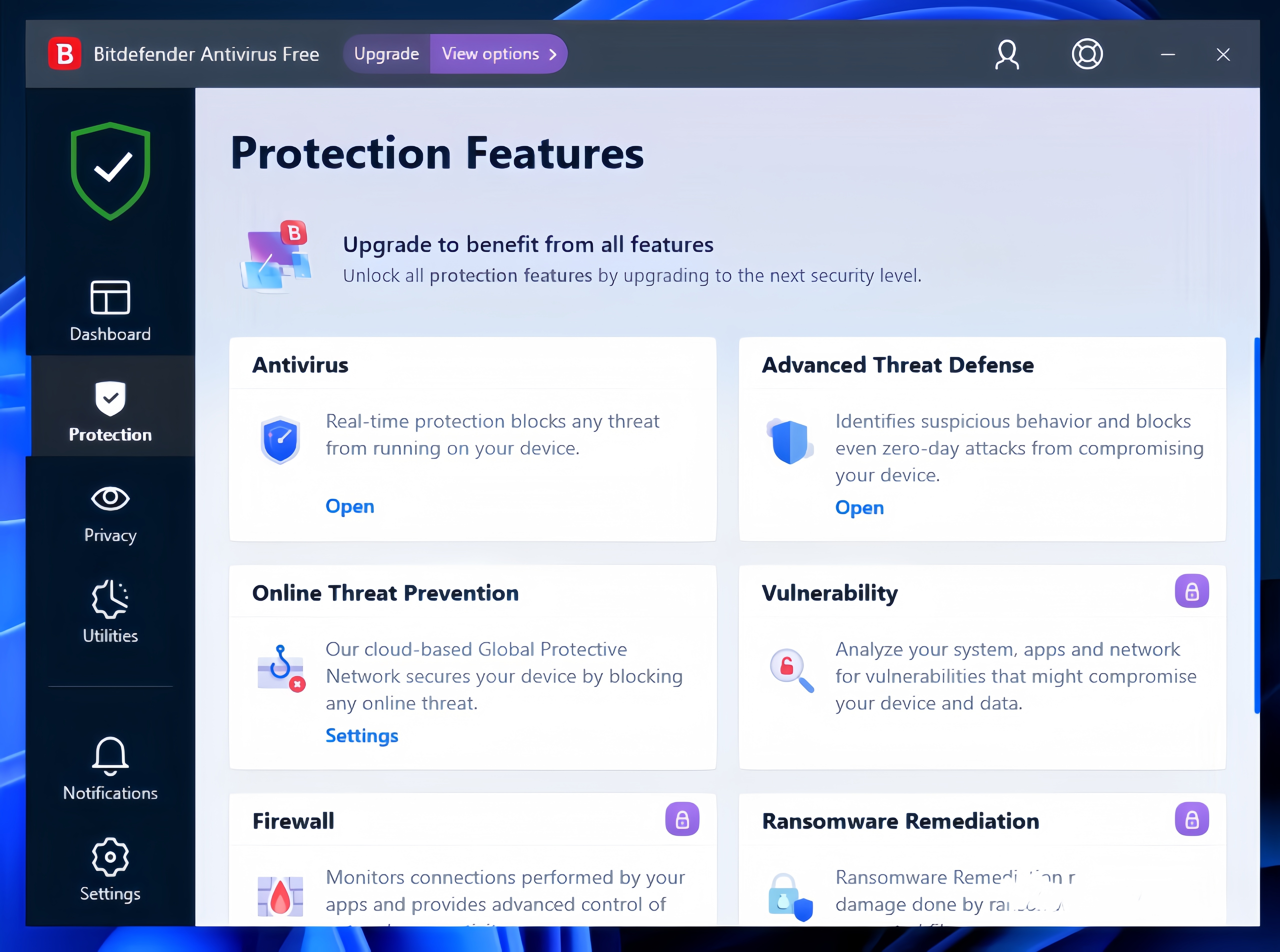 Bitdefender screenshot 1