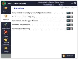 S.O.S Security Suite screenshot 1