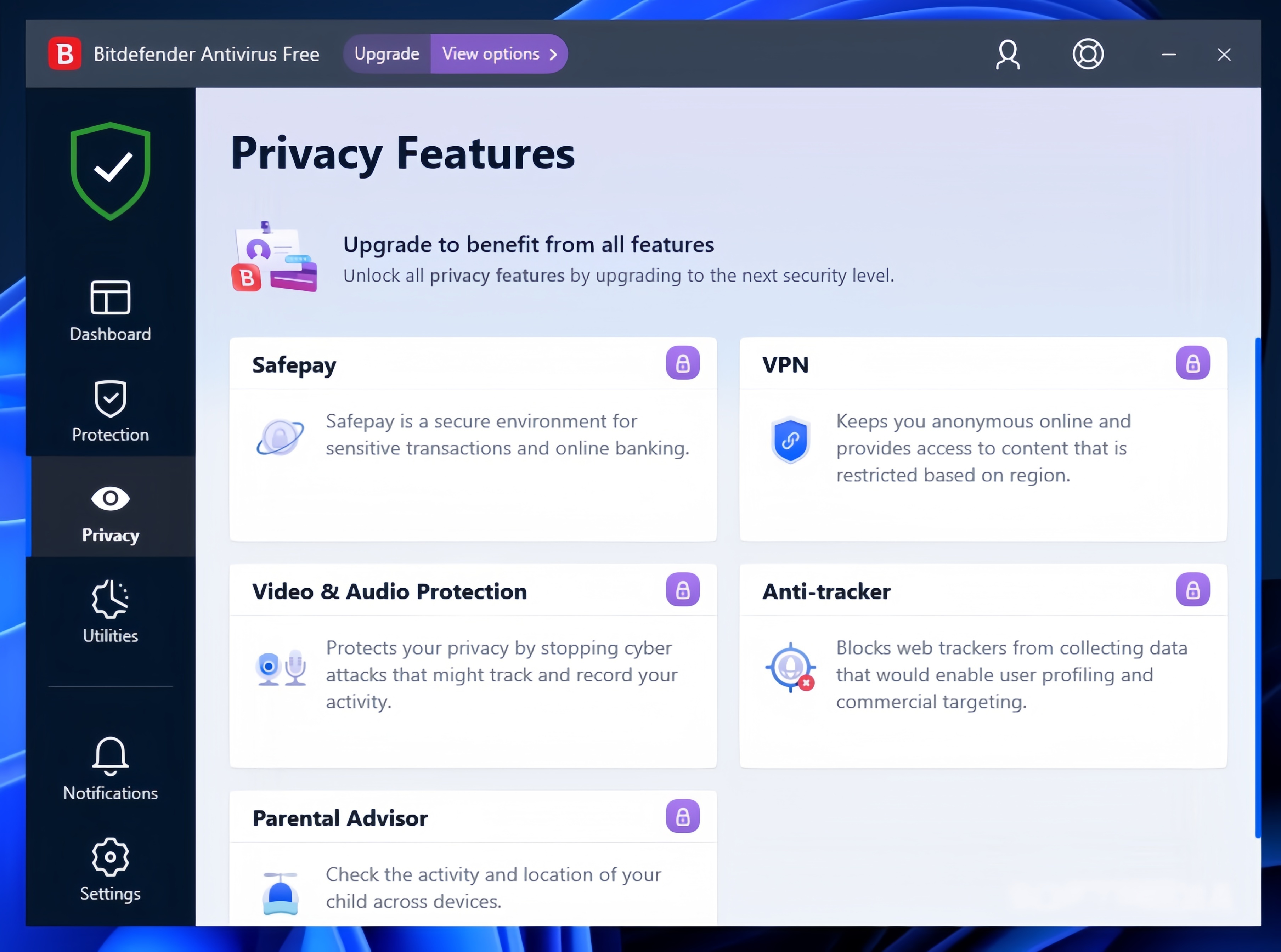 Bitdefender screenshot 1
