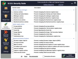 S.O.S Security Suite screenshot 1
