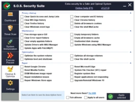 S.O.S Security Suite screenshot 1