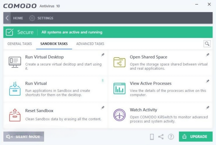 Comodo Antivirus Software screenshot 1
