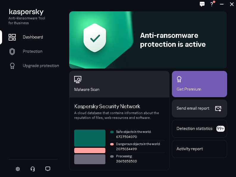 Kaspersky® Anti-Ransomware Tool screenshot 1