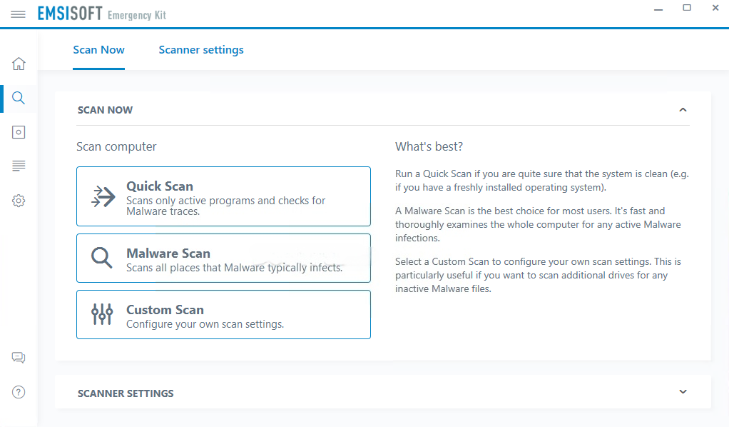 Vir.IT eXplorer Lite screenshot 1