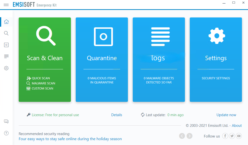 Vir.IT eXplorer Lite screenshot 1