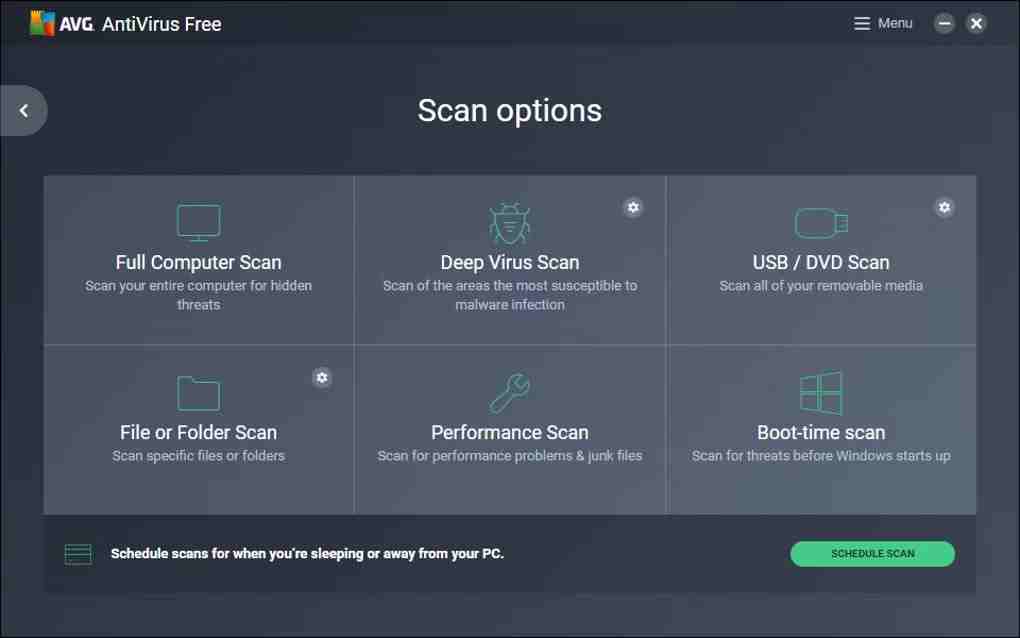 AVG AntiVirus Free screenshot 1