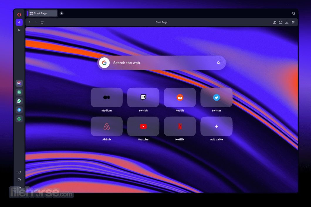 Opera 132.0 Build 5905.22 (64-bit) screenshot 1