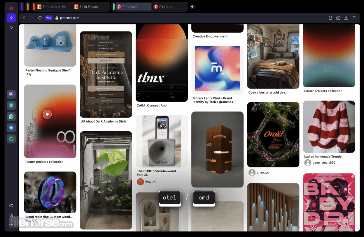 Opera 132.0 Build 5905.22 (64-bit) screenshot 1