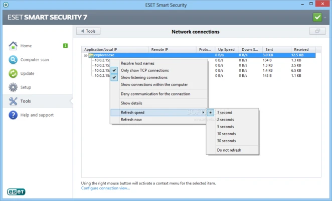 ESET Internet Security (64-bit) screenshot 1