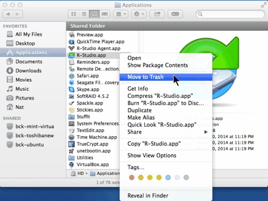 R-Studio for Mac screenshot 1