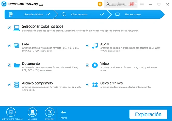 Bitwar Data Recovery screenshot 1