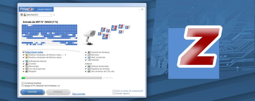 PrivaZer 4.0.123.0 screenshot 1
