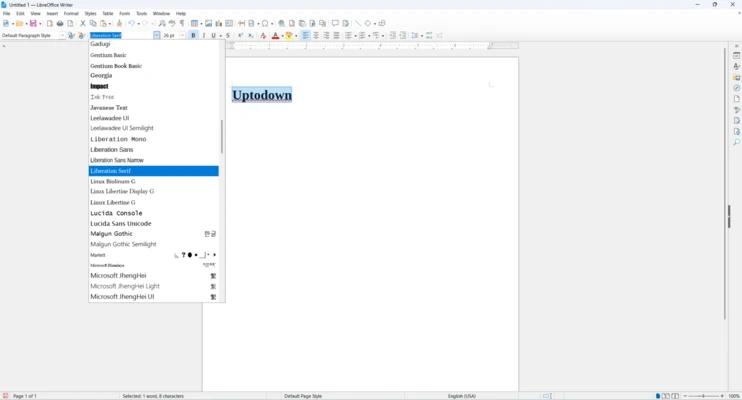 LibreOffice 26.2.4 (64-bit) screenshot 1