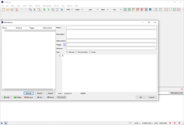 TeXstudio screenshot 1