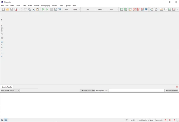 TeXstudio screenshot 1