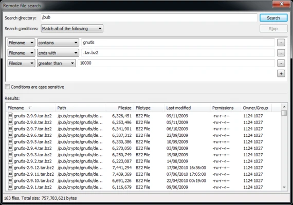 FileZilla 3.70.6 client(64-bit) screenshot 1