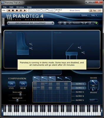 Pianoteq 9.2.0 screenshot 1